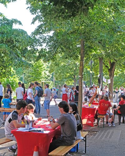 quartier musique +  Centre Culturel et Social Rotterdam + conseil des xv + quartier quinze