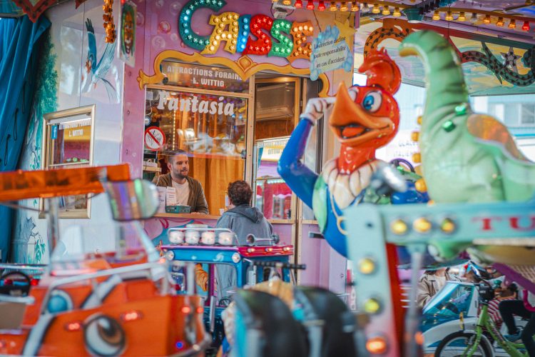 Fête foraine, messti, manège, attractions