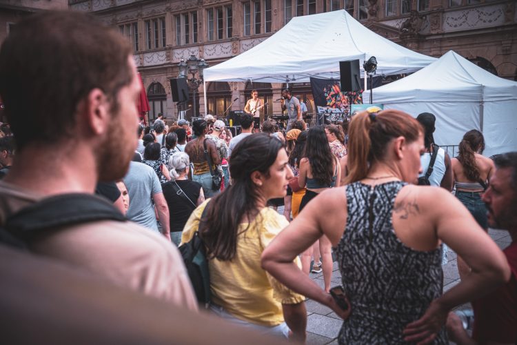 fête de la musique, foule