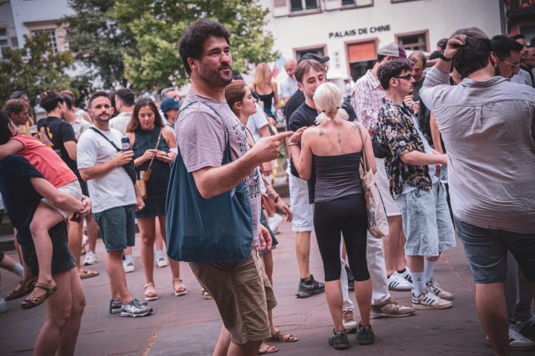 fête de la musique, foule, danse