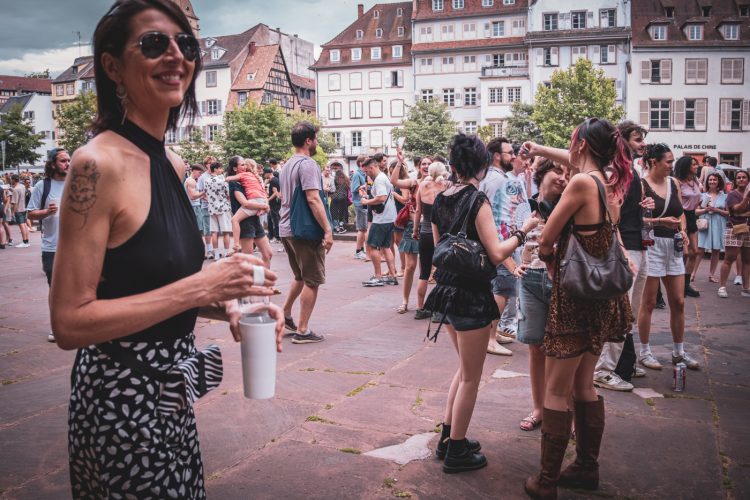 fête de la musique, foule, danse