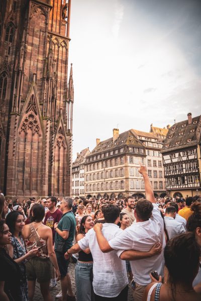 fête de la musique, foule, danse