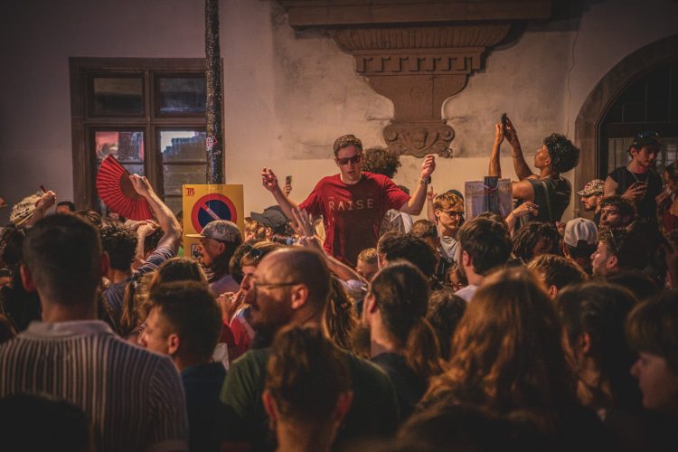 fête de la musique, danse, foule, danse, nuit