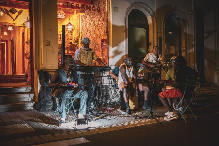 fête de la musique, restaurant, nuit