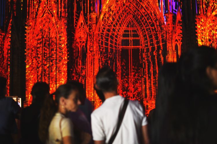 Illuminations cathédrale spectacle son et lumière été (15)