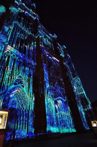 Illuminations cathédrale spectacle son et lumière été (30)