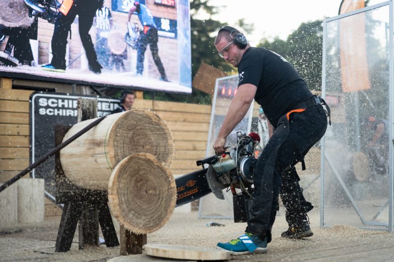 fête des bucherons sport bucheronnage compétition sportif scie tronçonneuse