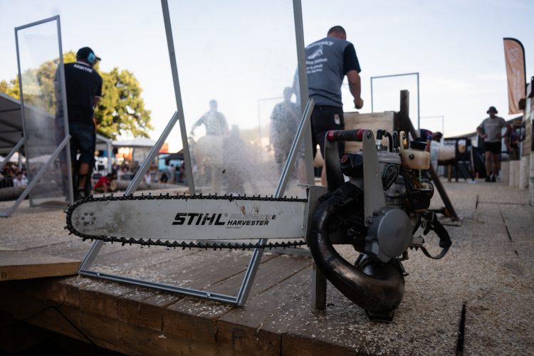 fête des bucherons sport bucheronnage compétition sportif scie