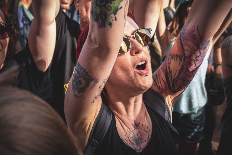 Eurockéennes, festivalier, festival, foule