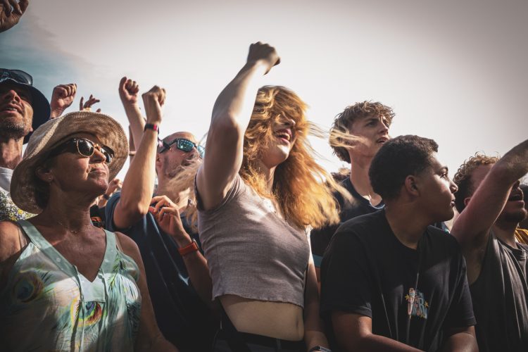 Eurockéennes, festivalier, festival, foule