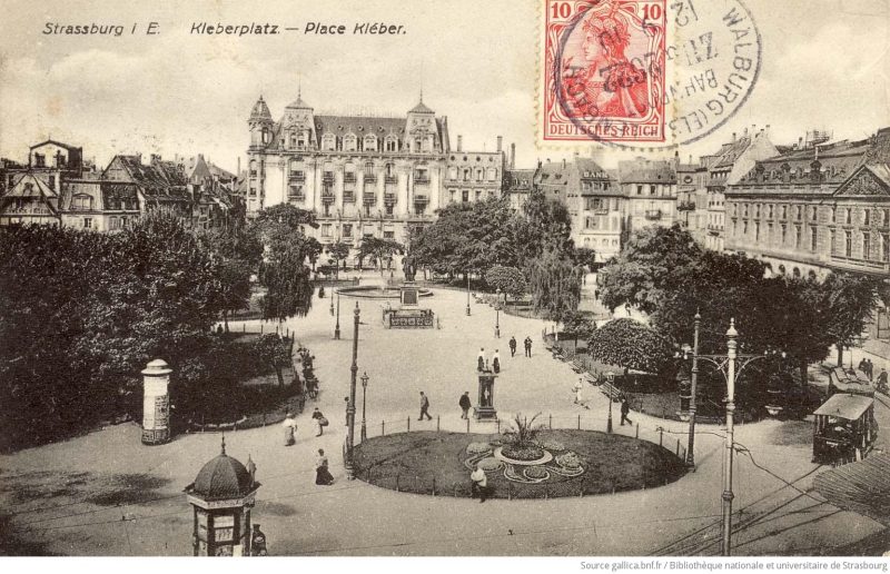 Place Kléber en 1910