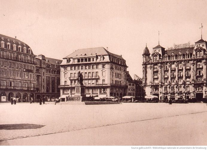 Place Kléber en 1914