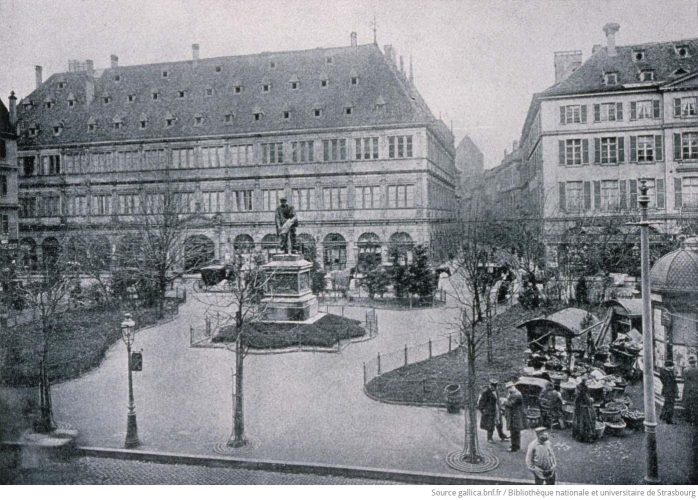 Place Gutenberg en 1900