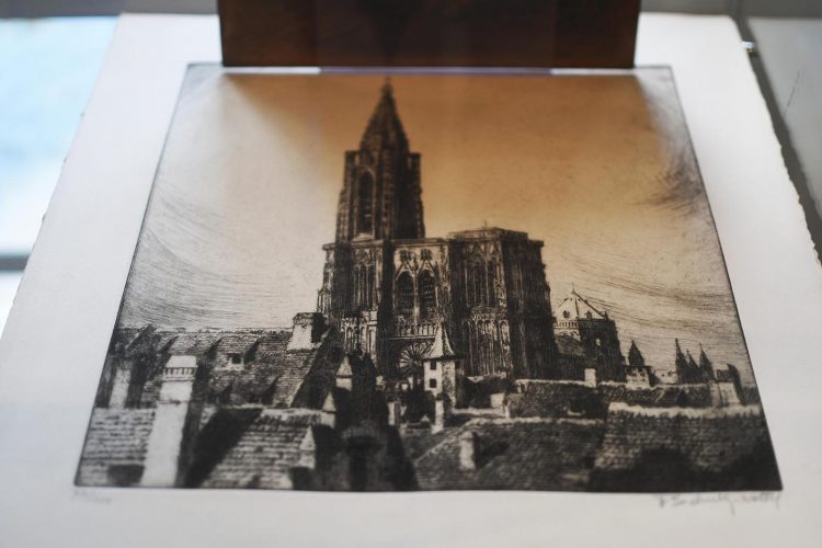 cathédrale Château de la Léonardsau Obernai exposition Fernand Schultz-Wettel (4)