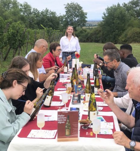 Bahcmoi atelier peinture bouteille vin vignoble obernai (2)