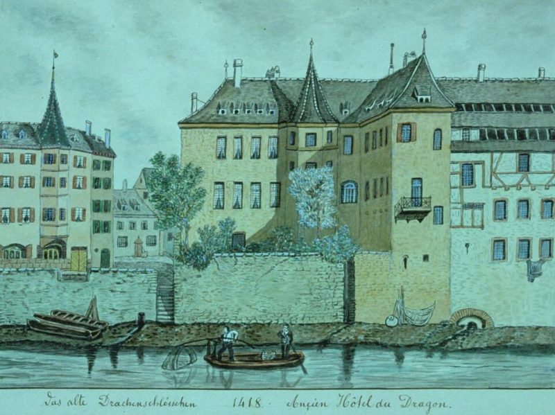 Illustration hôtel du Dragon