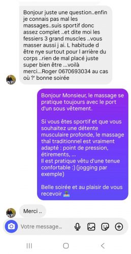 L’Îlot massage harcèlement