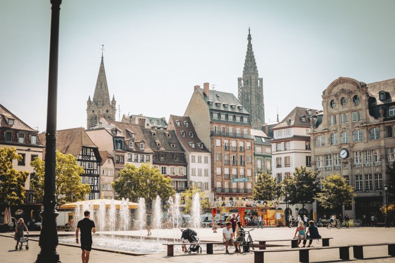 Place kléber, été