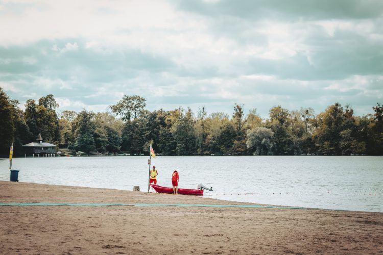 Baggersee, bateau