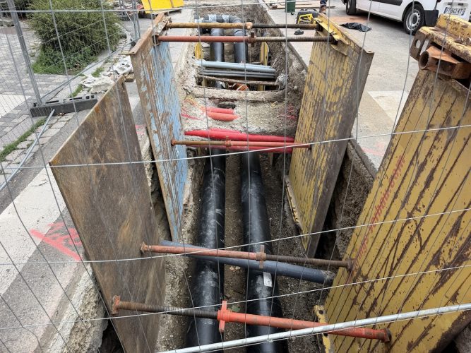réseaux chaleur travaux