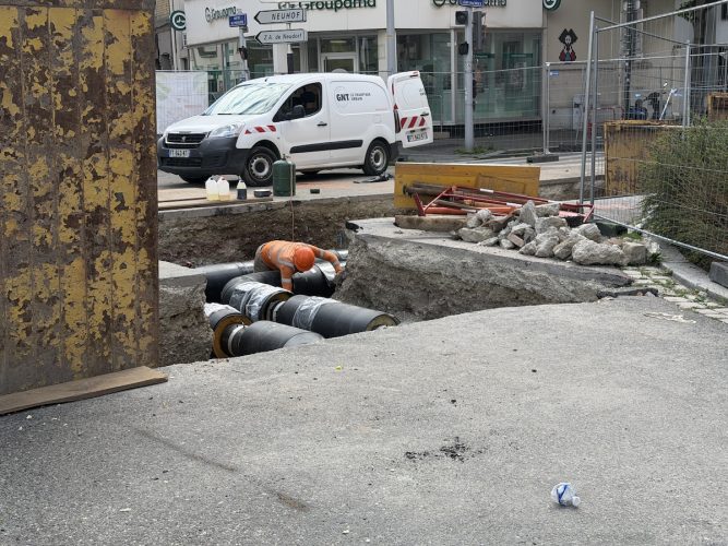 réseaux chaleur travaux