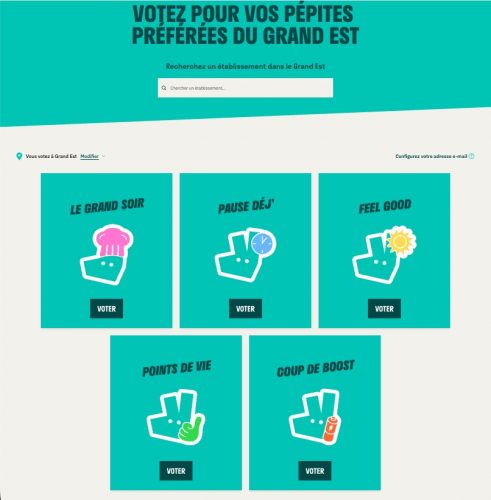 Capture d&rsquo;écran jeu concours Pépites de Quartier Deliveroo Capture d’écran 2026-09-14 à 14.29.26