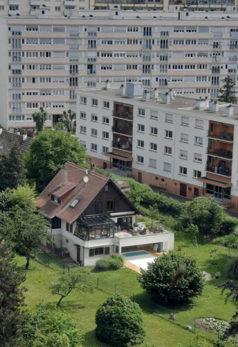 Diversité des paysages urbains à la Meinau © Vincent Leport