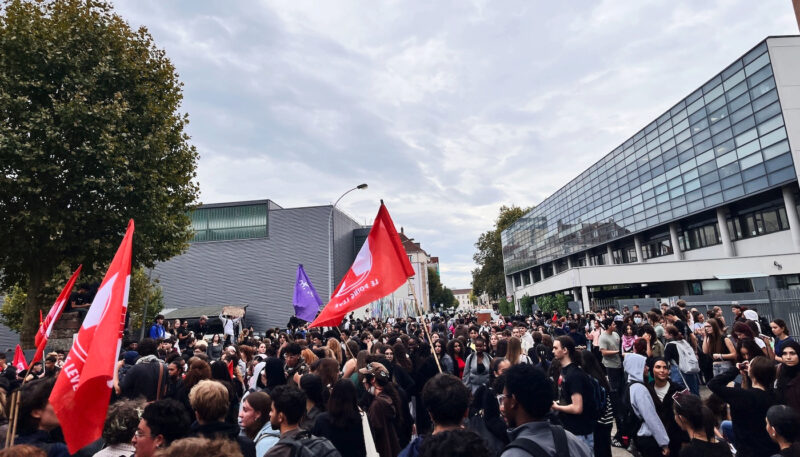 lycée manifestation