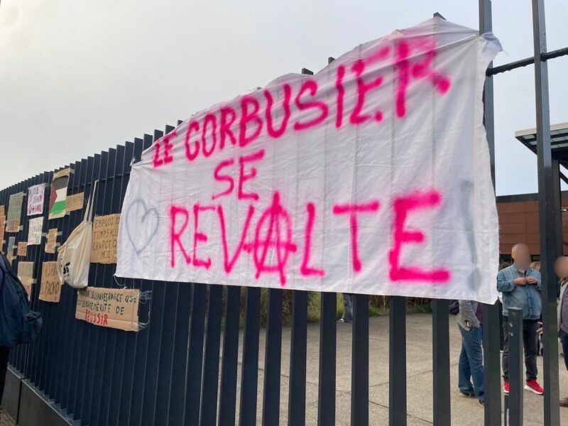 Corbusier manif