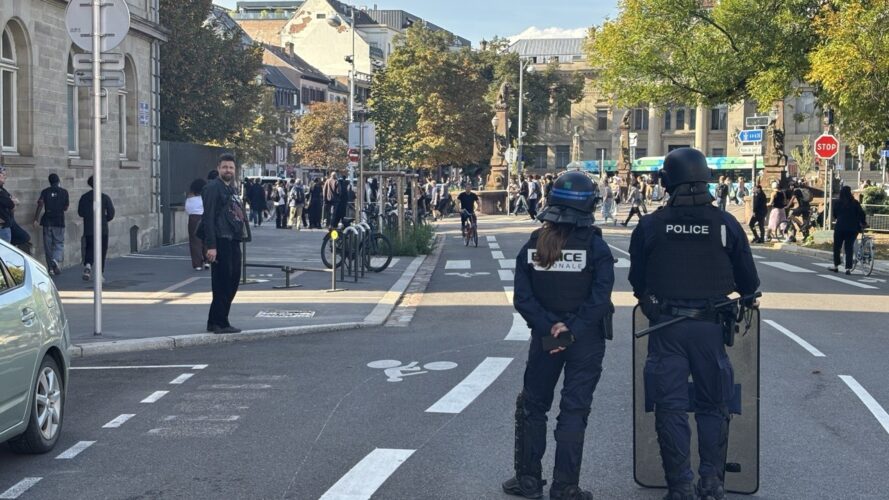 Manif étudiant