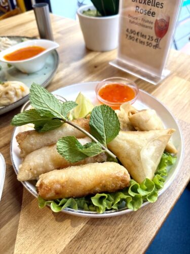 nems et samosa Les saveurs de l&rsquo;himalaya restaurant tibetain