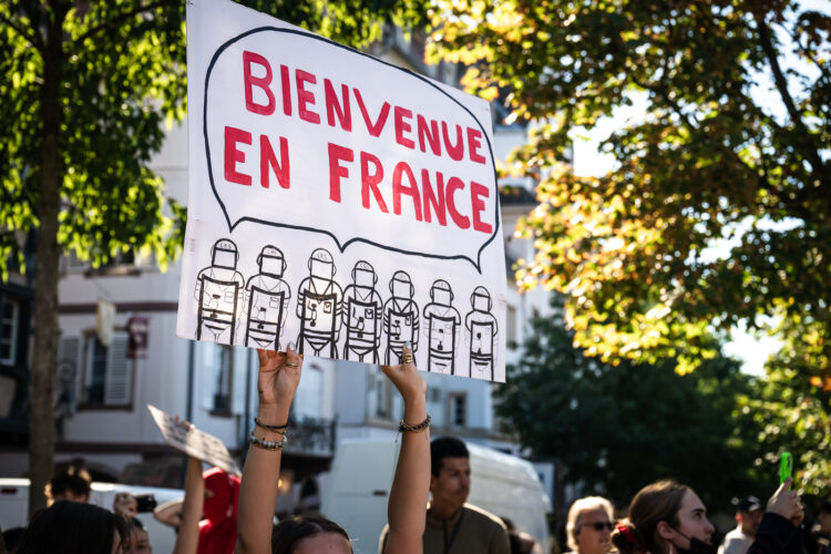 manifestation jeunesse mouvement social lycéen