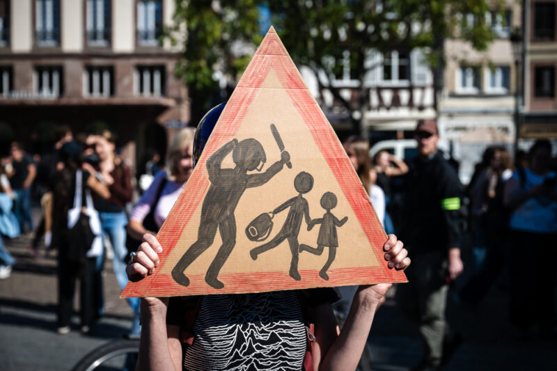 manifestation jeunesse mouvement social lycéen