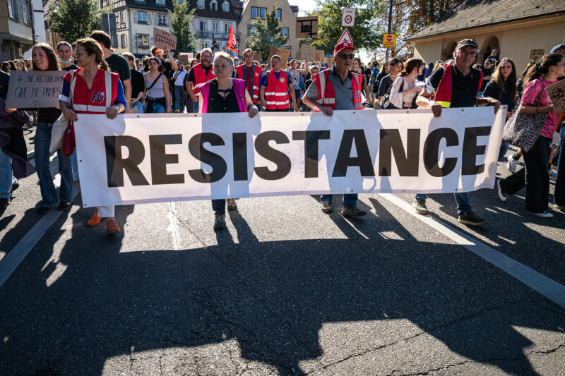 manifestation jeunesse mouvement social lycéen