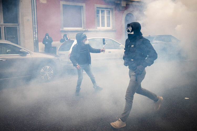 Manifestation jeunesse lycéens étudiants mobilisation