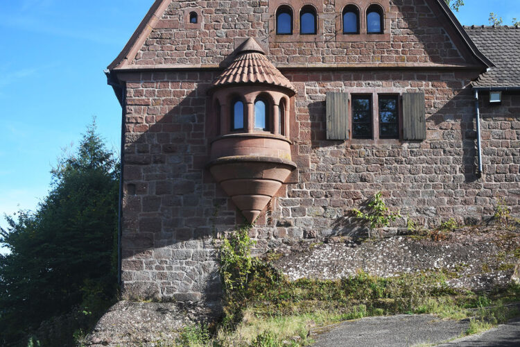 Randonnée vosges grottes des amoureux (34) chateau  hunebourg