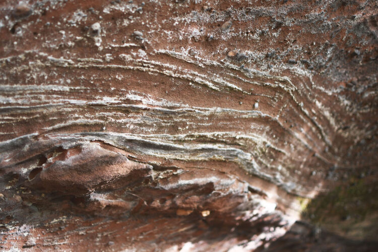 grès rose Randonnée vosges grottes des amoureux (83)