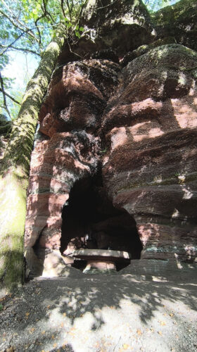 Randonnée vosges grottes des amoureux (93)