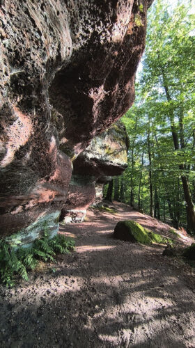 Randonnée vosges grottes des amoureux (95)