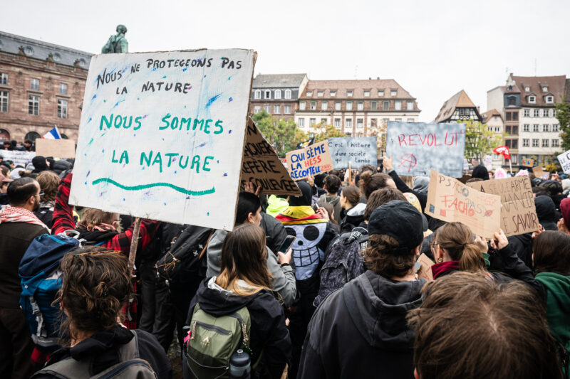 17 octobre manifestation gilets jaunes lycéens