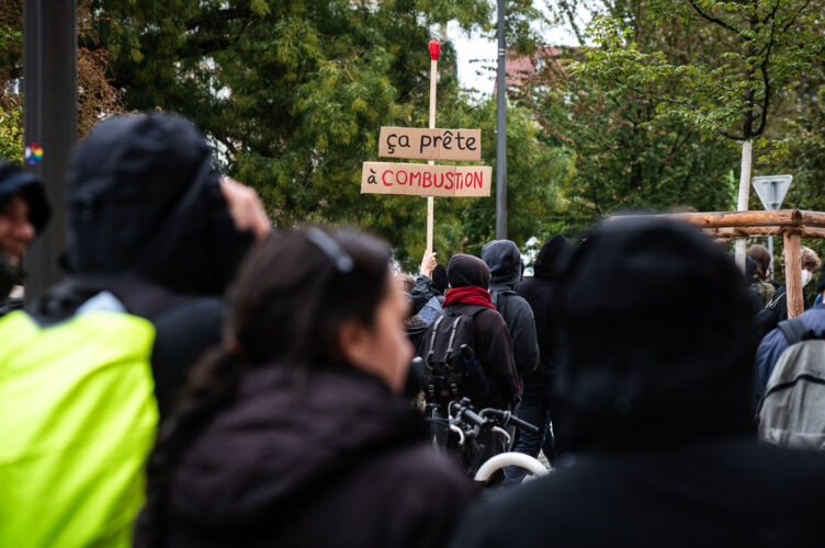 17 octobre manifestation gilets jaunes lycéens