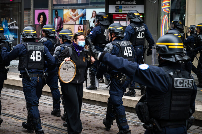 17 octobre manifestation gilets jaunes lycéens