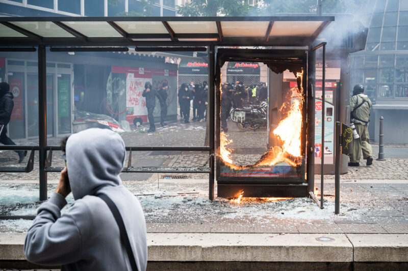 17 octobre manifestation gilets jaunes lycéens