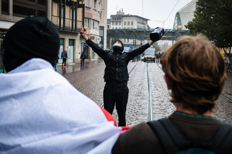 17 octobre manifestation gilets jaunes lycéens