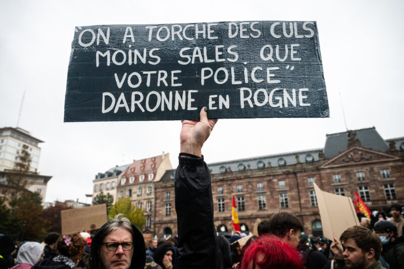 17 octobre manifestation gilets jaunes lycéens