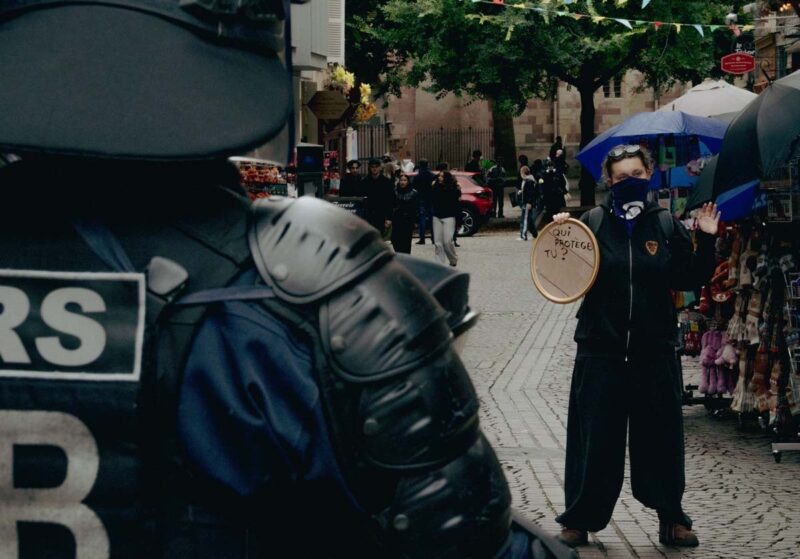 manif 17 octobre police