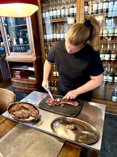 Viande restaurant le fossile