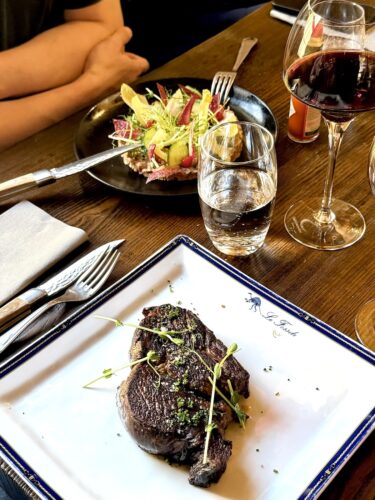 Viande restaurant le fossile