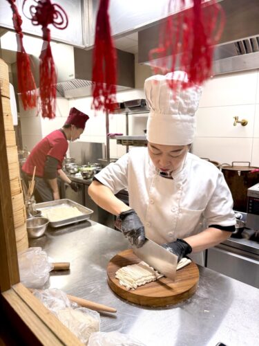 Nouilles traditionnelles Huntun et mian restaurant chinoisIMG_7766