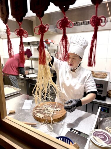Nouilles traditionnelles Huntun et mian restaurant chinoisIMG_7770